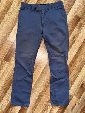 Unis Cool Grey Skinny Chino Pants (Men’s 31W x 30L)